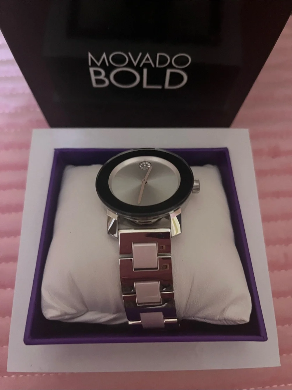 Movado watch in box